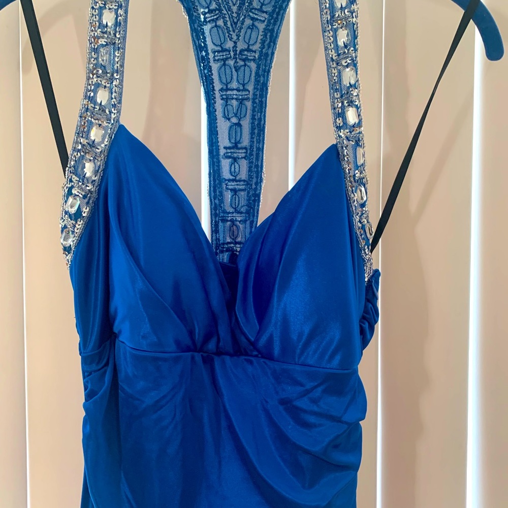 Beautiful blue gown